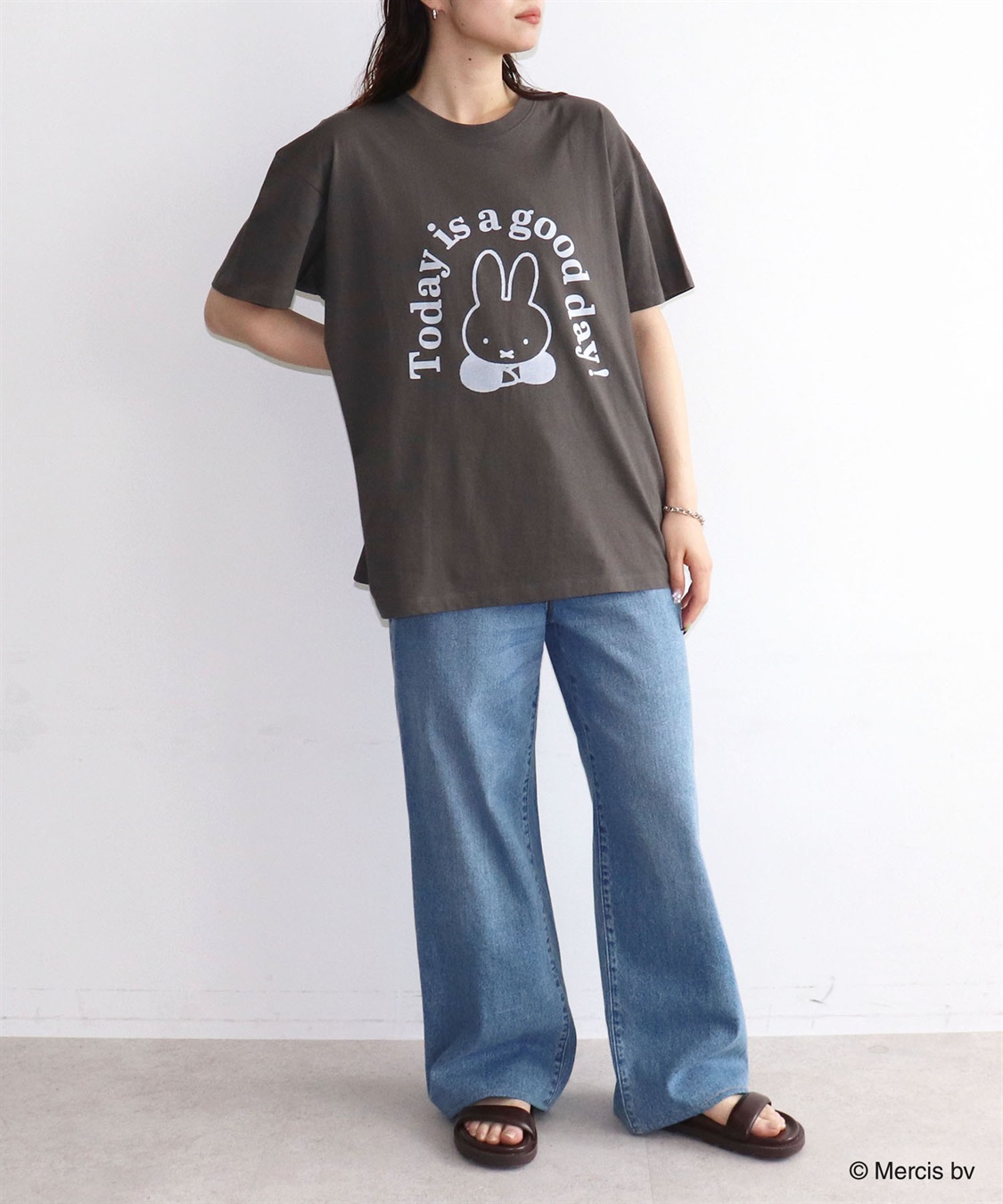 Life Style by cross marche 【miffy/ミッフィー】英字プリント半袖Tシャツ_sub_19