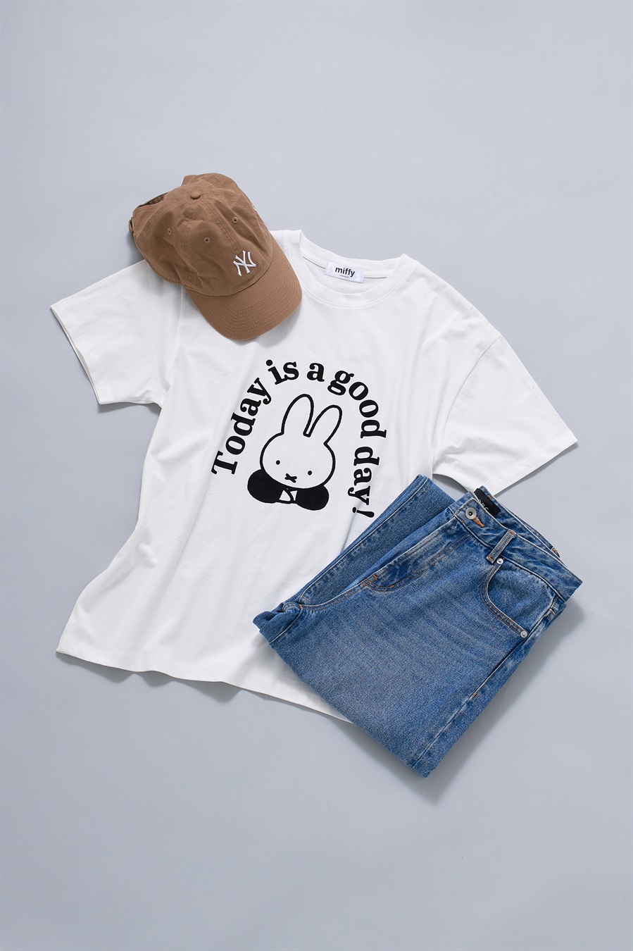 Life Style by cross marche 【miffy/ミッフィー】英字プリント半袖Tシャツ_sub_22