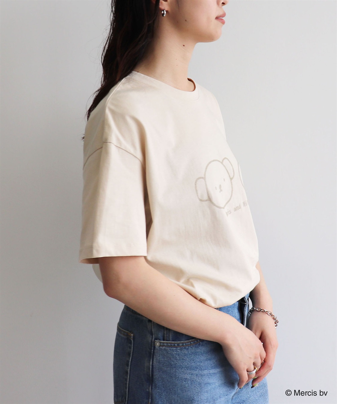 Life Style by cross marche 【miffy/ミッフィー】ミッフィーandボリスフロッキープリント半袖Tシャツ_sub_15