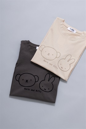 Life Style by cross marche 【miffy/ミッフィー】ミッフィーandボリスフロッキープリント半袖Tシャツ_subthumb_22