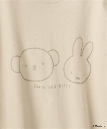 Life Style by cross marche 【miffy/ミッフィー】ミッフィーandボリスフロッキープリント半袖Tシャツ_subthumb_28