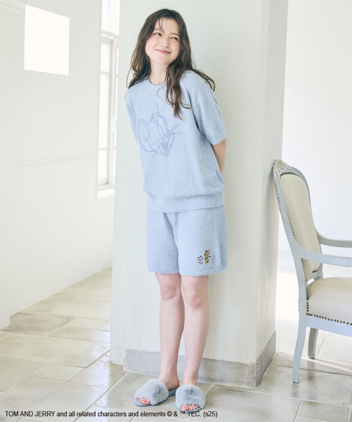 Life Style by cross marche 【TOM and JERRY/トムとジェリー】トムジェリもこもこルームウェア半袖トップス（上下別売り）_sub_11