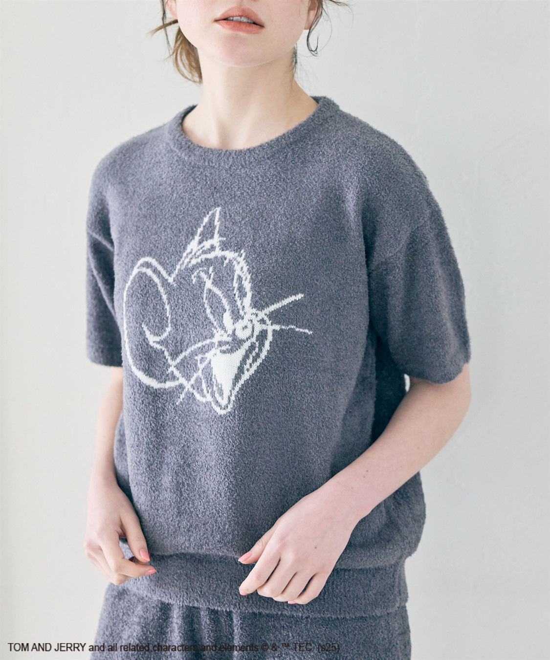 Life Style by cross marche 【TOM and JERRY/トムとジェリー】トムジェリもこもこルームウェア半袖トップス（上下別売り）_sub_18