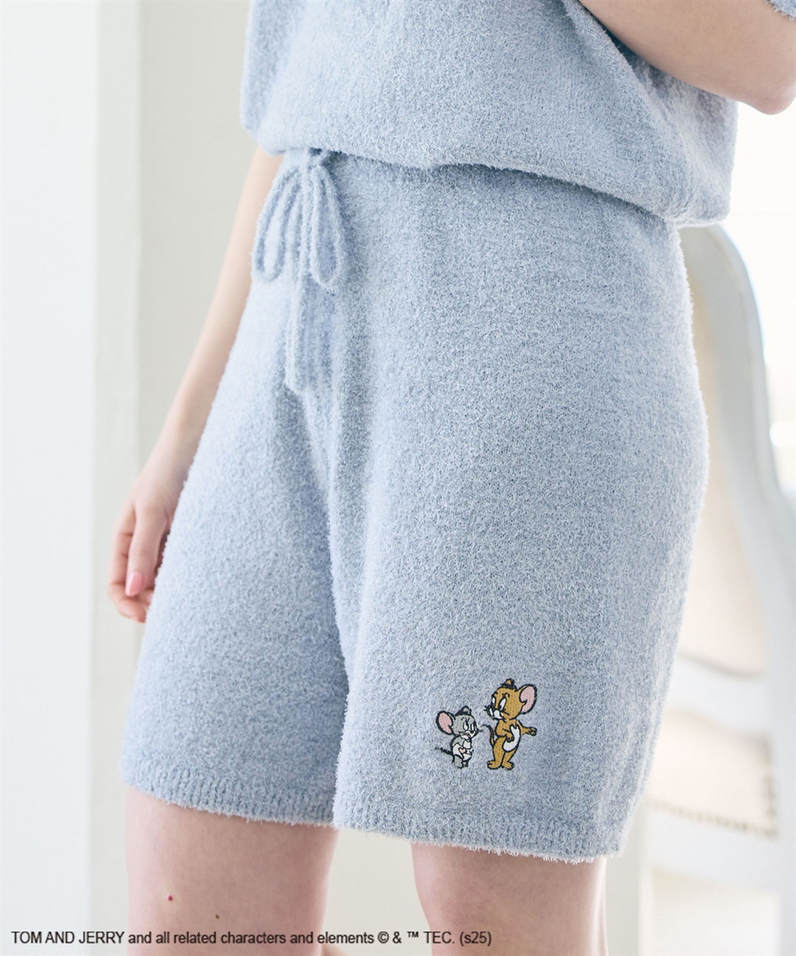 chara station 【TOM and JERRY/トムとジェリー】トムジェリもこもこルームウェアハーフパンツ（上下別売り）_sub_2