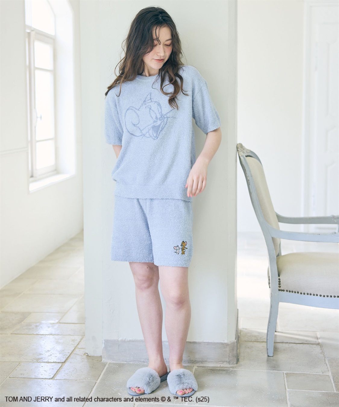 chara station 【TOM and JERRY/トムとジェリー】トムジェリもこもこルームウェアハーフパンツ（上下別売り）_sub_10