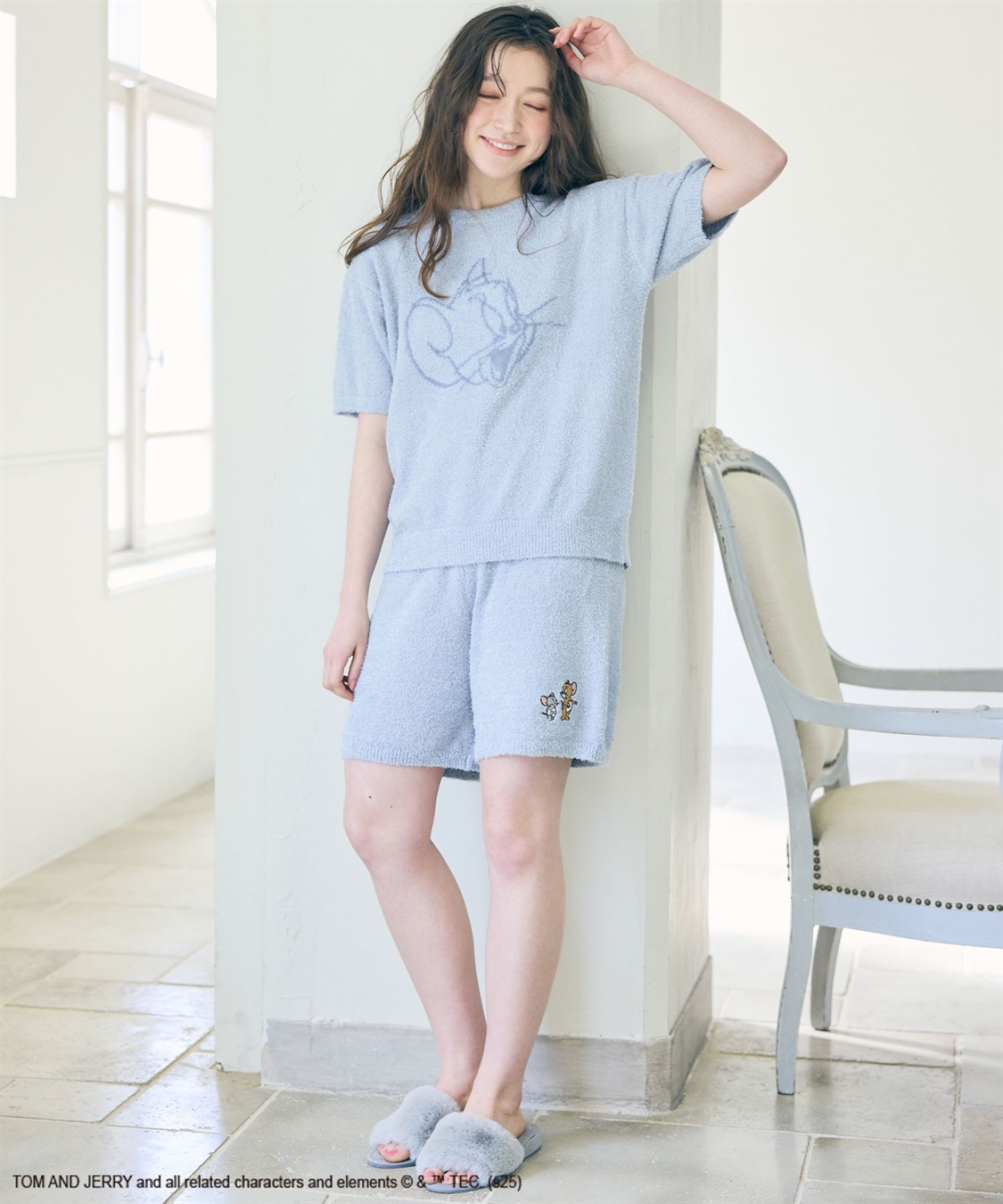 chara station 【TOM and JERRY/トムとジェリー】トムジェリもこもこルームウェアハーフパンツ（上下別売り）_sub_13
