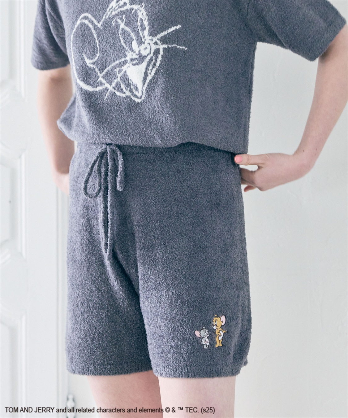 chara station 【TOM and JERRY/トムとジェリー】トムジェリもこもこルームウェアハーフパンツ（上下別売り）_sub_17