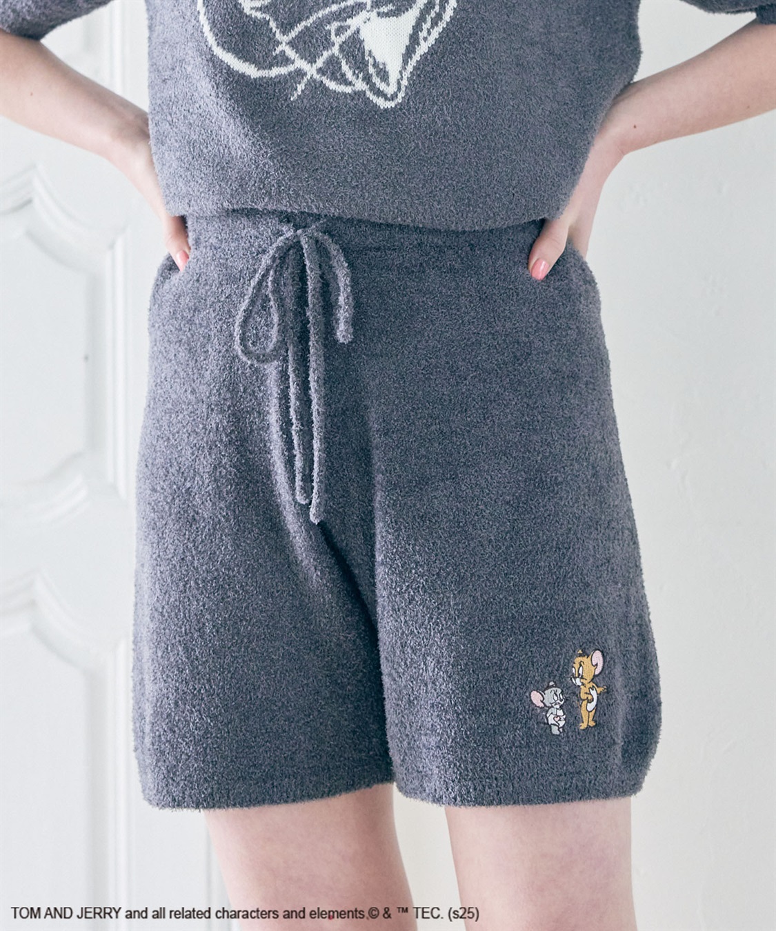 chara station 【TOM and JERRY/トムとジェリー】トムジェリもこもこルームウェアハーフパンツ（上下別売り）_sub_18