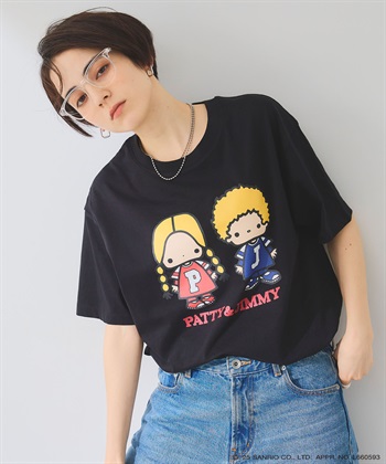 chara station 【sanrio/sanrio】パティ＆ジミープリント半袖Ｔシャツ《サンリオキャラクターズ》_subthumb_2