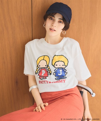 chara station 【sanrio/sanrio】パティ＆ジミープリント半袖Ｔシャツ《サンリオキャラクターズ》_subthumb_10