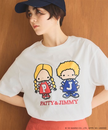 chara station 【sanrio/sanrio】パティ＆ジミープリント半袖Ｔシャツ《サンリオキャラクターズ》_subthumb_11
