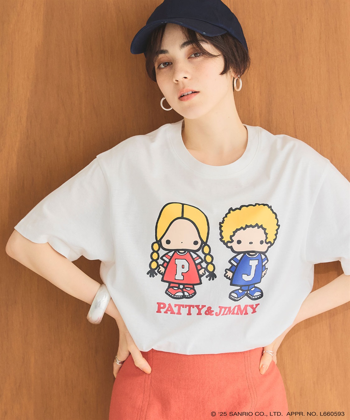 chara station 【sanrio/sanrio】パティ＆ジミープリント半袖Ｔシャツ《サンリオキャラクターズ》_sub_12