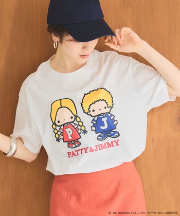 chara station 【sanrio/sanrio】パティ＆ジミープリント半袖Ｔシャツ《サンリオキャラクターズ》_subthumb_13