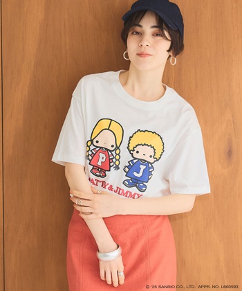 chara station 【sanrio/sanrio】パティ＆ジミープリント半袖Ｔシャツ《サンリオキャラクターズ》_subthumb_14