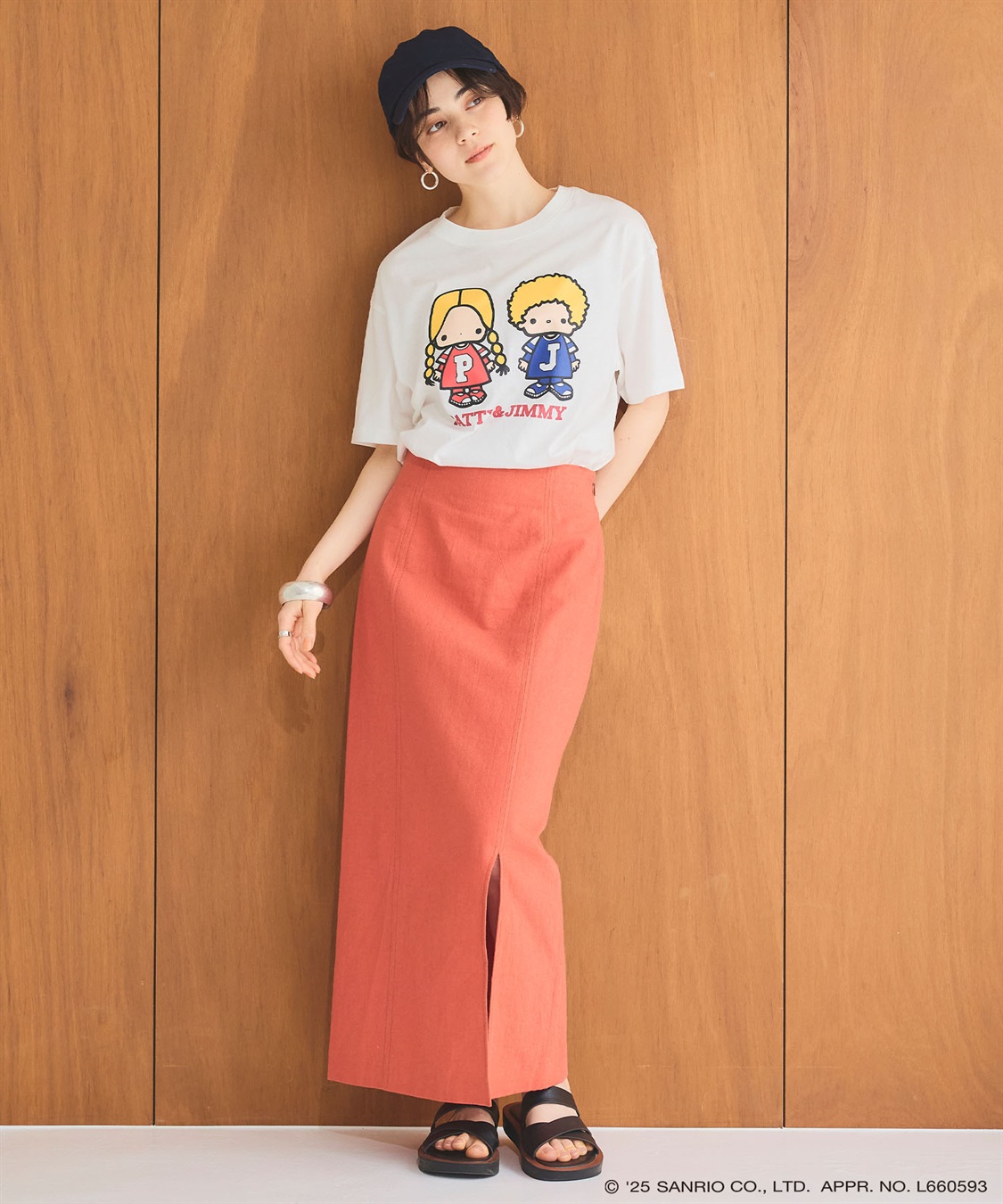 chara station 【sanrio/sanrio】パティ＆ジミープリント半袖Ｔシャツ《サンリオキャラクターズ》_sub_15