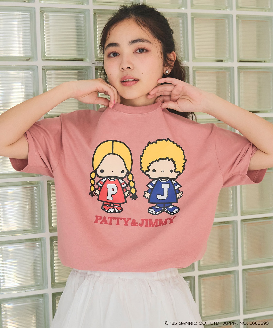chara station 【sanrio/sanrio】パティ＆ジミープリント半袖Ｔシャツ《サンリオキャラクターズ》_sub_20