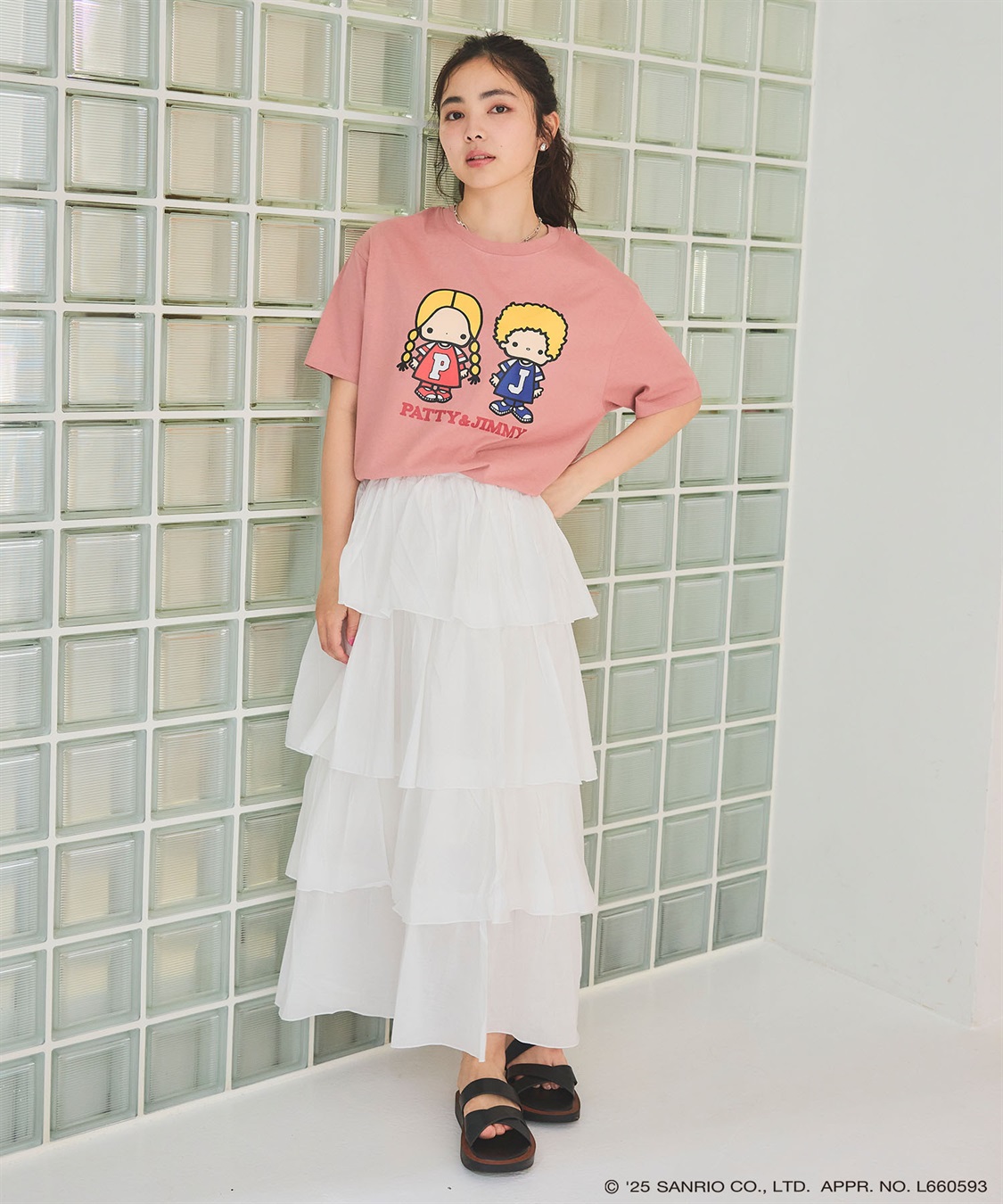 chara station 【sanrio/sanrio】パティ＆ジミープリント半袖Ｔシャツ《サンリオキャラクターズ》_sub_23