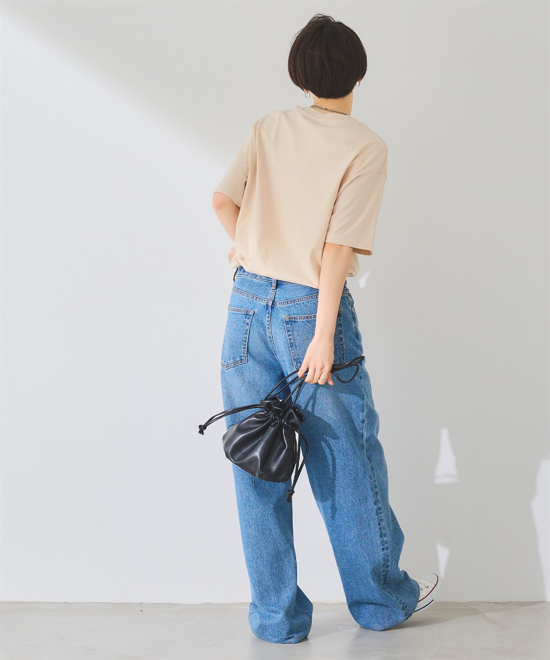 Life Style by cross marche 【sanrio characters】HELLO KITTY/ハローキティ フロッキープリント半袖Ｔシャツ《サンリオキャラクターズ》_sub_9