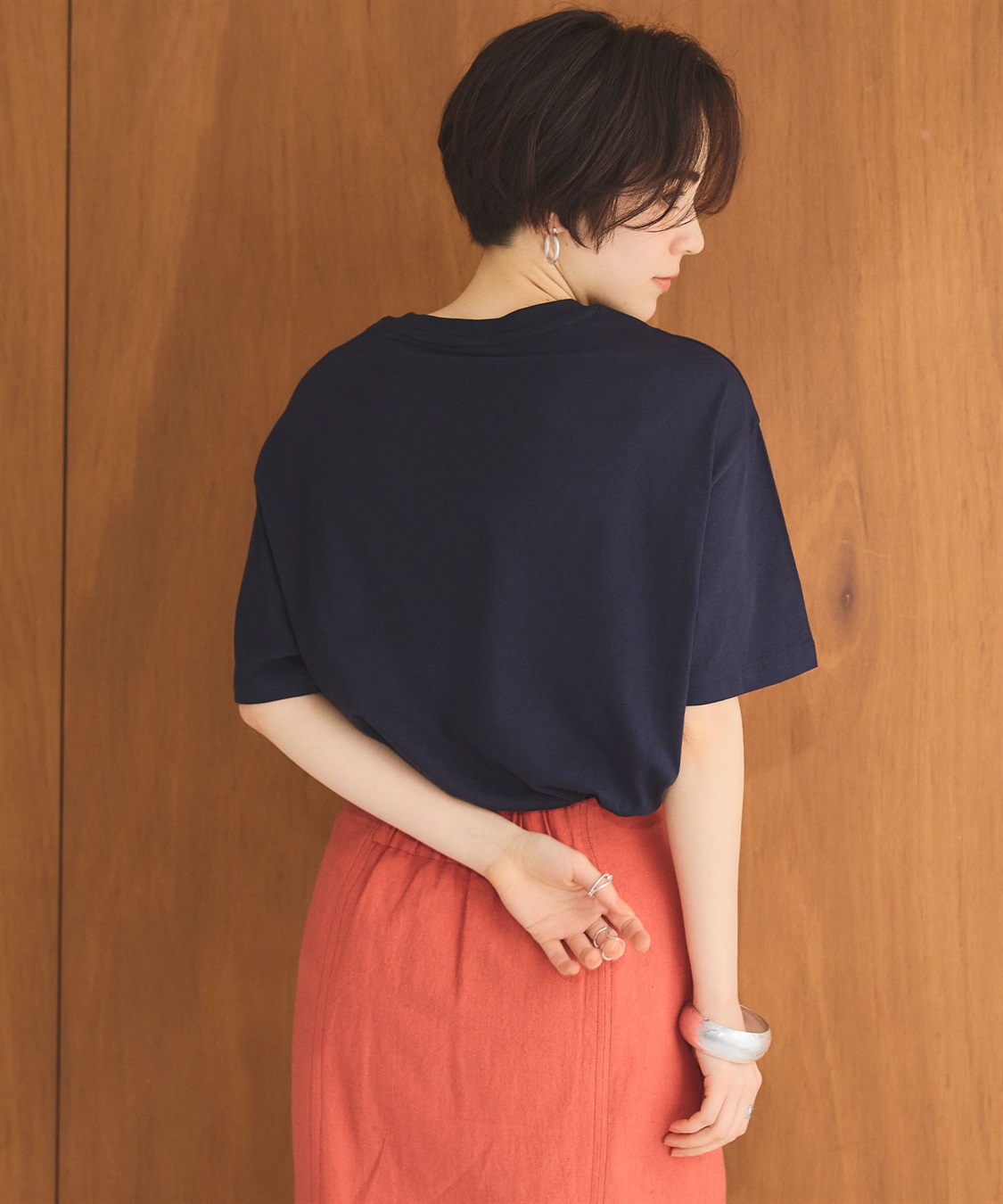 Life Style by cross marche 【sanrio characters】HELLO KITTY/ハローキティ フロッキープリント半袖Ｔシャツ《サンリオキャラクターズ》_sub_14