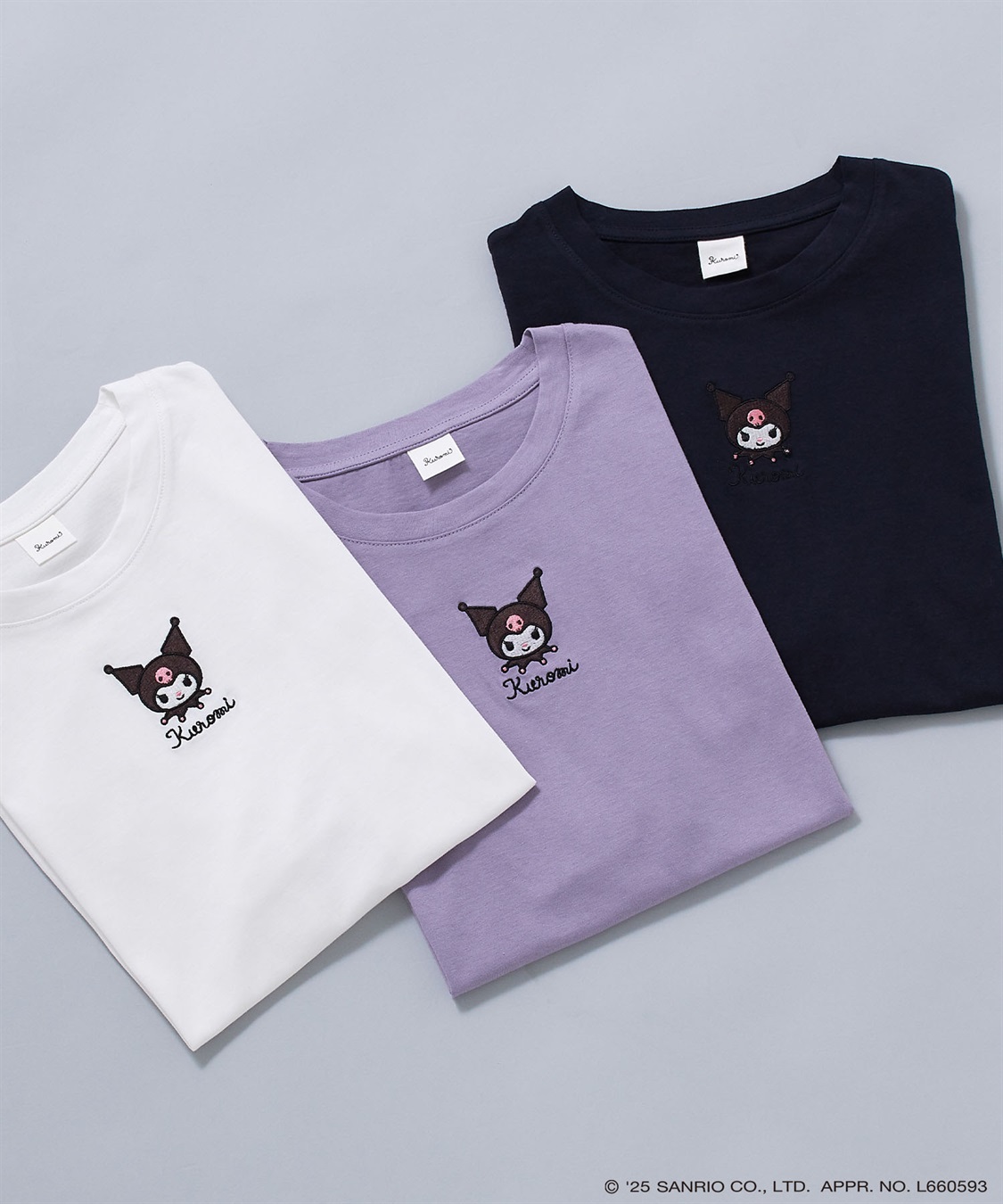 KUROMI×IKUMI 刺繍ロングスリーブT IKUMI / KUROMI×IKUMI LONG T
