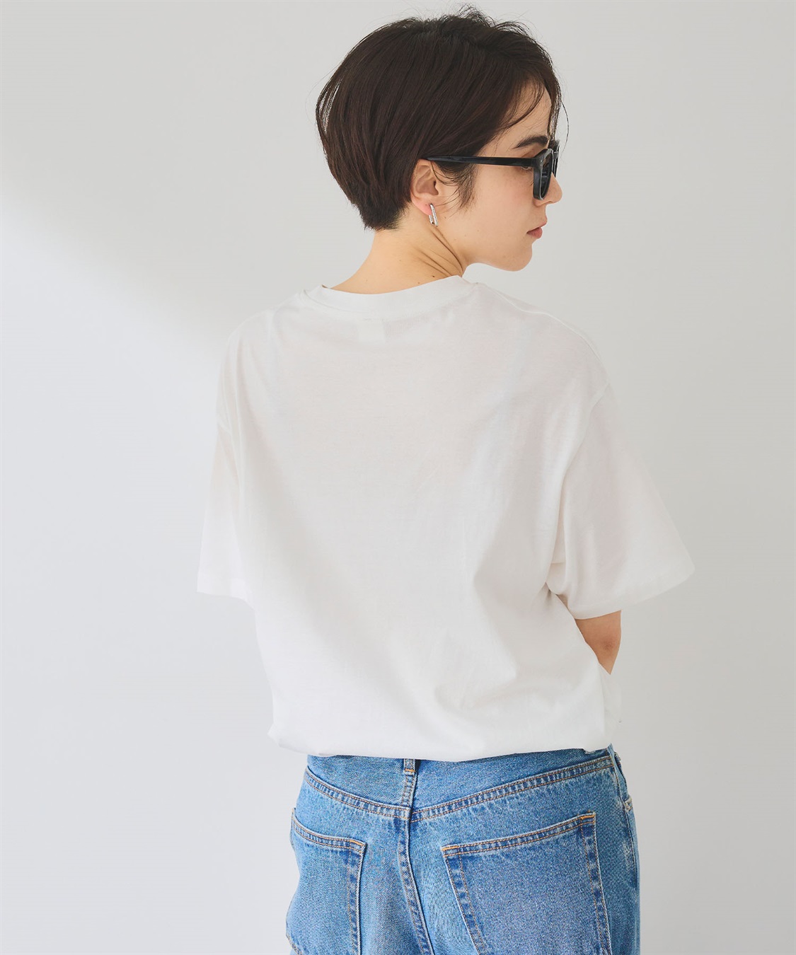 Life Style by cross marche 【sanrio characters】KUROMI/クロミ刺繍デザイン半袖Tシャツ《サンリオキャラクターズ》_sub_15