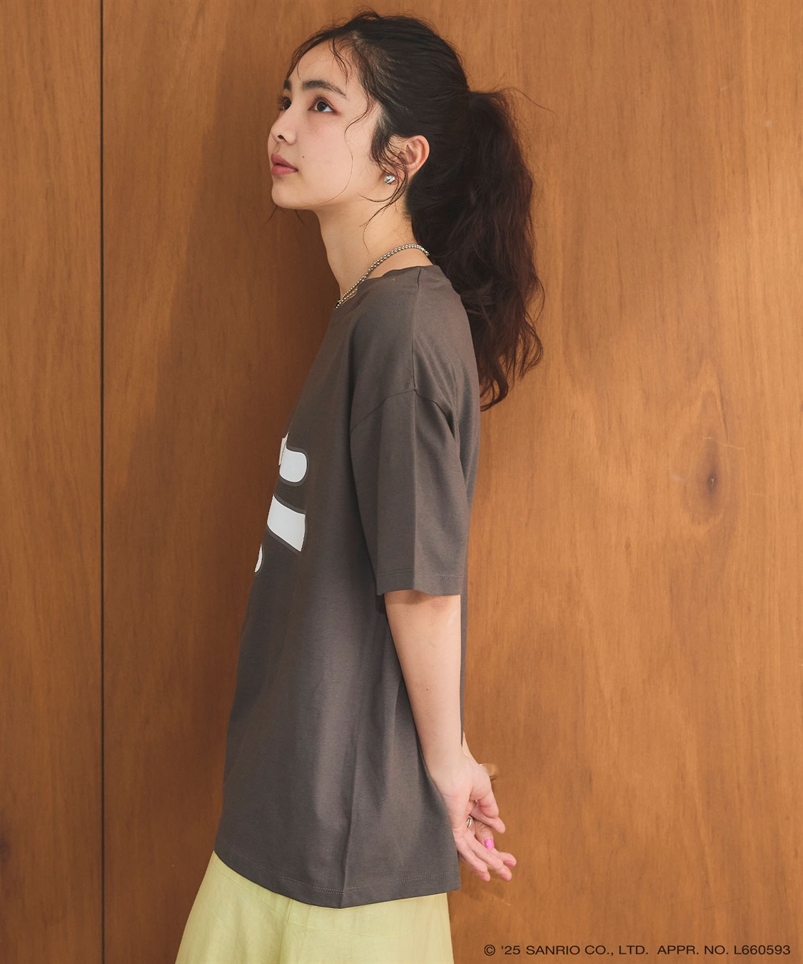 Life Style by cross marche 【sanrio characters】シナモロールプリント半袖Tシャツ《サンリオキャラクターズ》_sub_4