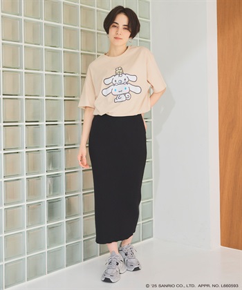 chara station 【sanrio characters】シナモロールプリント半袖Tシャツ《サンリオキャラクターズ》_subthumb_23