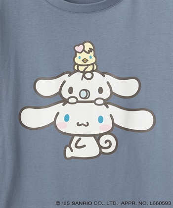 chara station 【sanrio characters】シナモロールプリント半袖Tシャツ《サンリオキャラクターズ》_subthumb_28