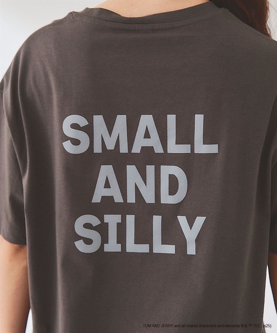 chara station 【TOM and JERRY/トムとジェリー】ジェリー＆タフィー胸刺繍バックロゴプリント半袖Ｔシャツ_sub_11