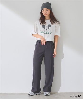 Life Style by cross marche 【Disney/ディズニー】ミッキーマウスフェイスプリントTシャツ_subthumb_8