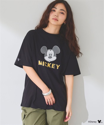 Life Style by cross marche 【Disney/ディズニー】ミッキーマウスフェイスプリントTシャツ_subthumb_17