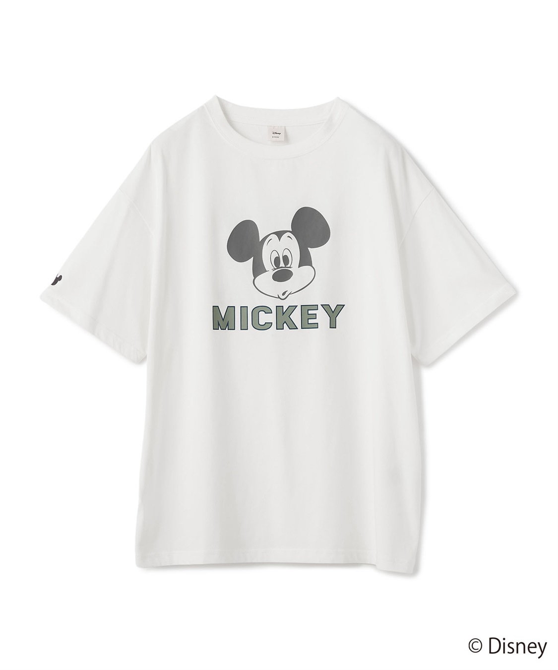 chara station 【Disney/ディズニー】ミッキーマウスフェイスプリントTシャツ_sub_22