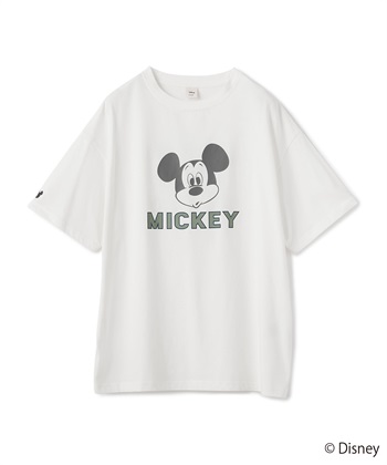 Life Style by cross marche 【Disney/ディズニー】ミッキーマウスフェイスプリントTシャツ_subthumb_22