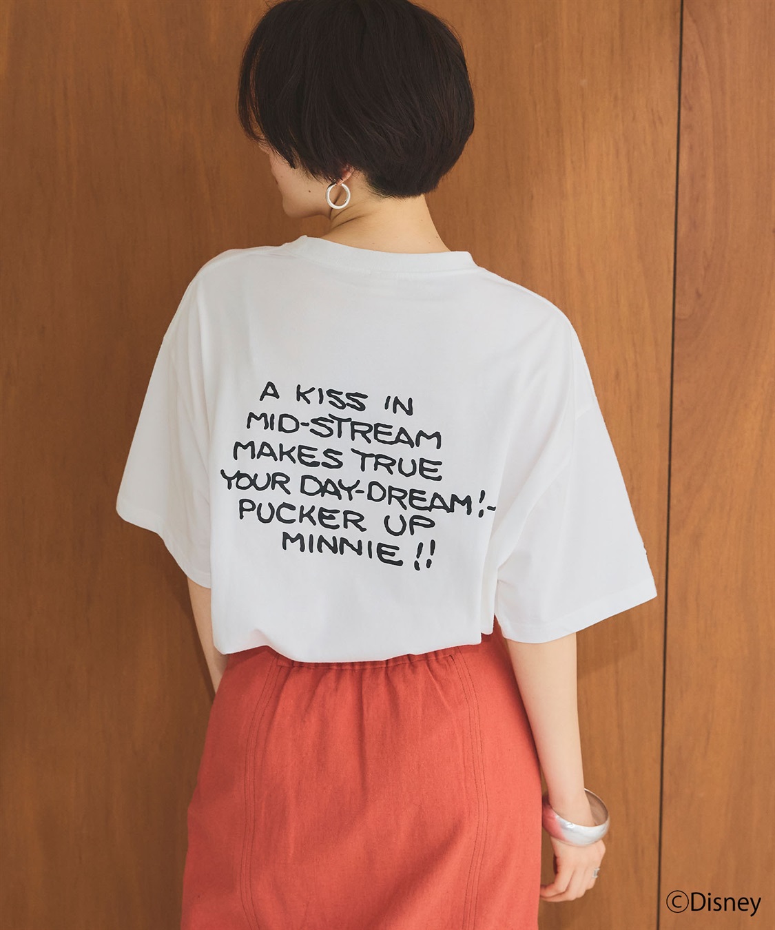 chara station 【Disney/ディズニー】ミッキー＆ミニープリント半袖Tシャツ_sub_15