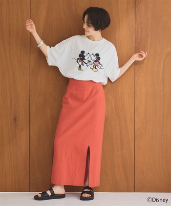 chara station 【Disney/ディズニー】ミッキー＆ミニープリント半袖Tシャツ_subthumb_20