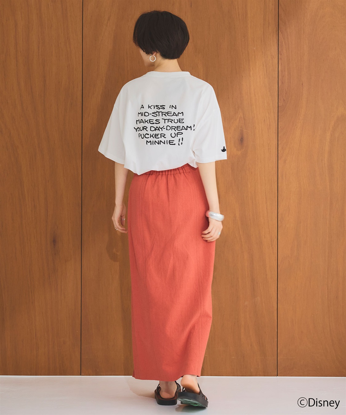 chara station 【Disney/ディズニー】ミッキー＆ミニープリント半袖Tシャツ_sub_21