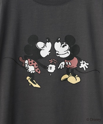 chara station 【Disney/ディズニー】ミッキー＆ミニープリント半袖Tシャツ_subthumb_28