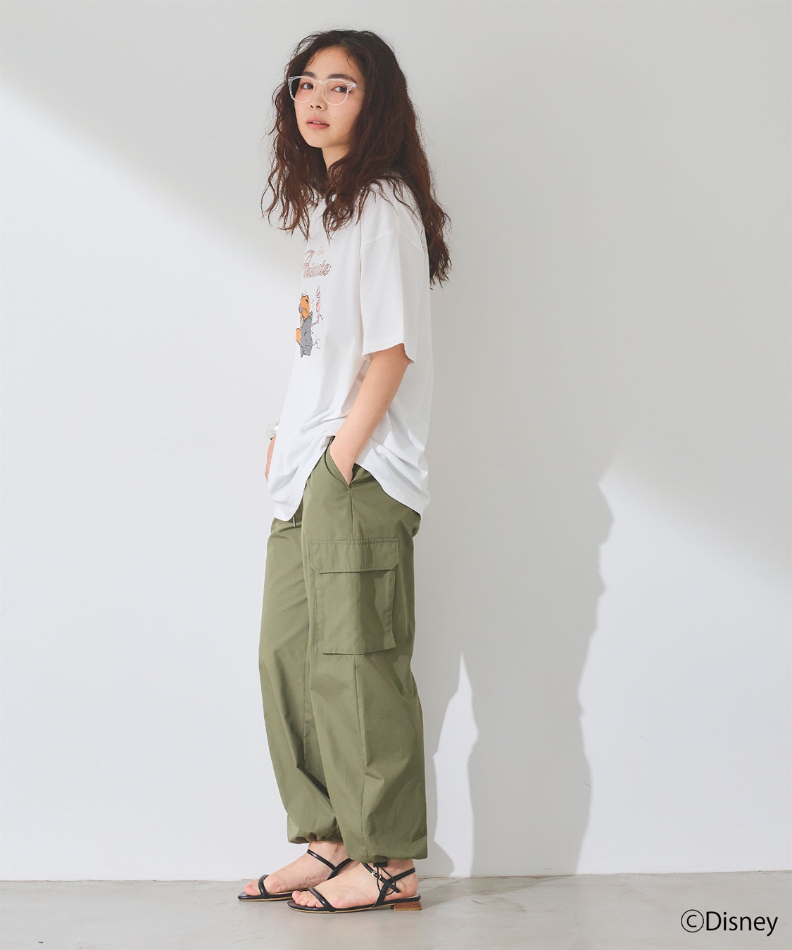 chara station 【Disney/ディズニー】おしゃれキャット・マリー＆ベルリオーズ＆トゥルーズ・プリント半袖Tシャツ（The Aristocats）_sub_11