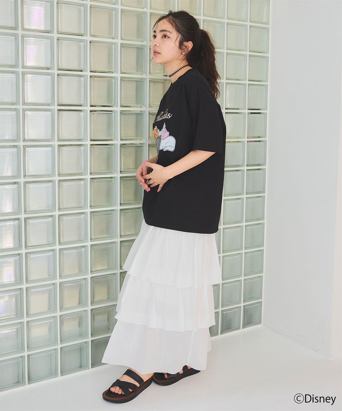 chara station 【Disney/ディズニー】おしゃれキャット・マリー＆ベルリオーズ＆トゥルーズ・プリント半袖Tシャツ（The Aristocats）_sub_19