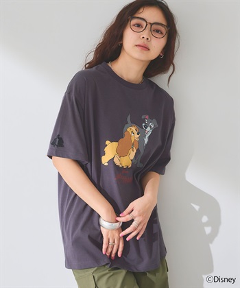 Life Style by cross marche 【Disney/ディズニー】わんわん物語レディ＆トランプ半袖プリントTシャツ/LADY and the TRAMP_subthumb_4