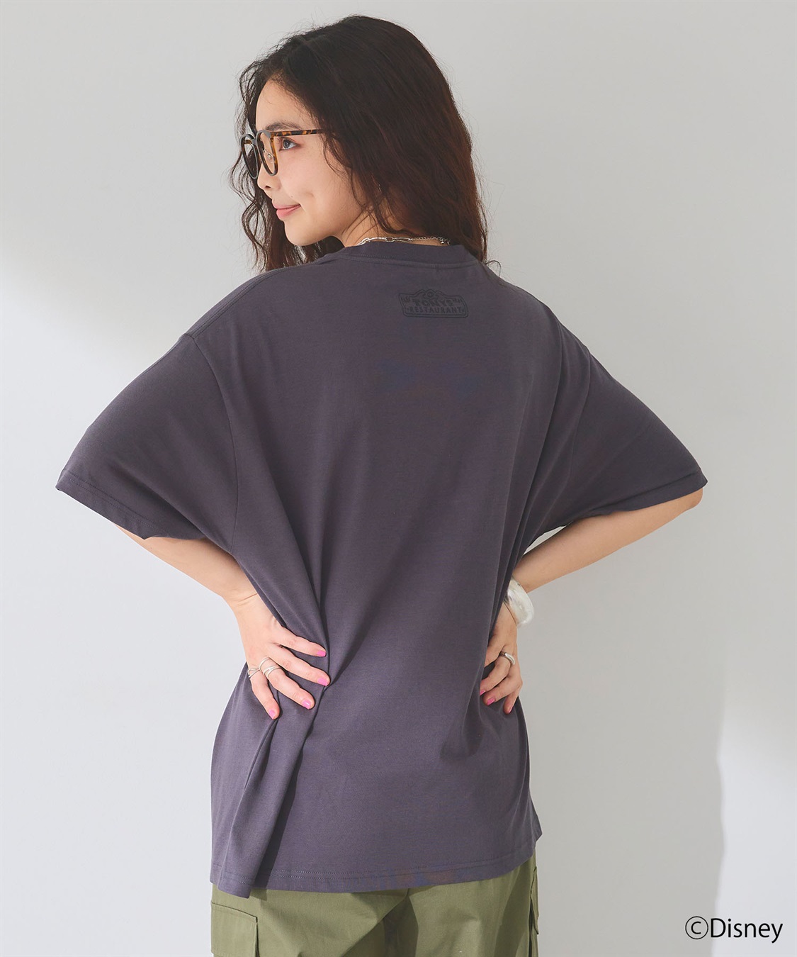 chara station 【Disney/ディズニー】わんわん物語レディ＆トランプ半袖プリントTシャツ/LADY and the TRAMP_sub_9