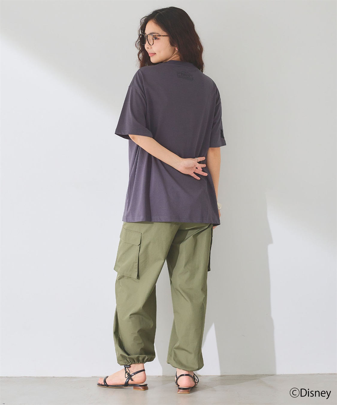 chara station 【Disney/ディズニー】わんわん物語レディ＆トランプ半袖プリントTシャツ/LADY and the TRAMP_sub_12