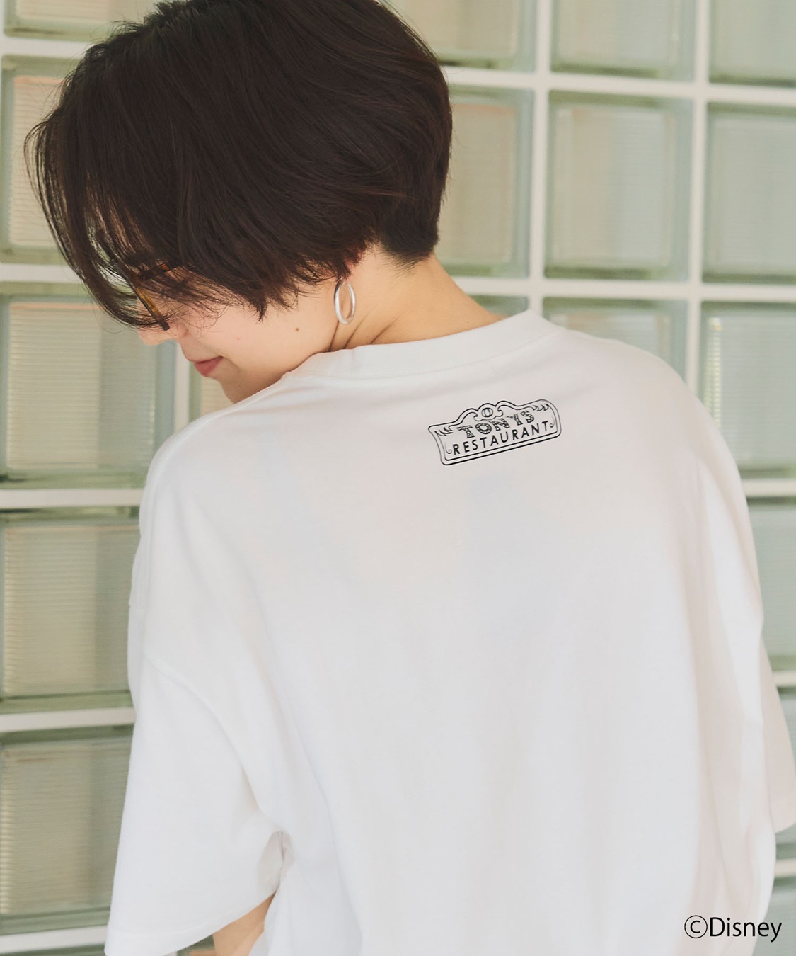 chara station 【Disney/ディズニー】わんわん物語レディ＆トランプ半袖プリントTシャツ/LADY and the TRAMP_sub_16