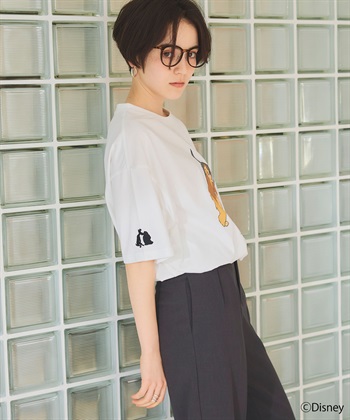 Life Style by cross marche 【Disney/ディズニー】わんわん物語レディ＆トランプ半袖プリントTシャツ/LADY and the TRAMP_subthumb_18