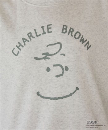 Life Style by cross marche 【PEANUTS/ピーナッツ】チャーリーブラウンフロントプリント裏起毛スウェットトレーナー_subthumb_10