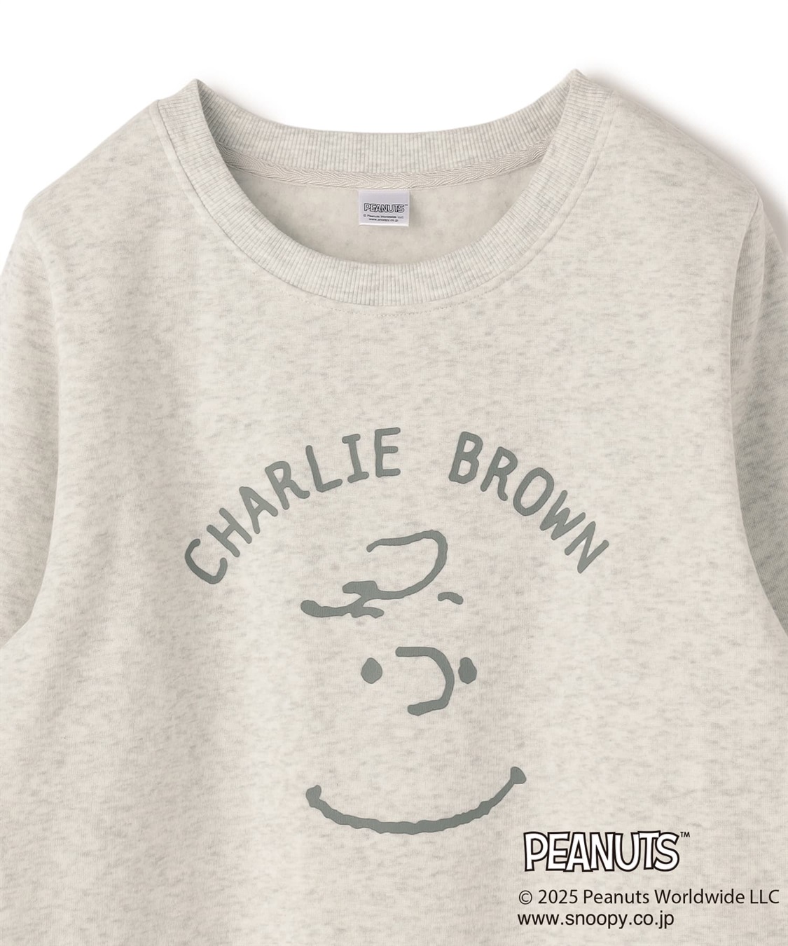 Life Style by cross marche 【PEANUTS/ピーナッツ】チャーリーブラウンフロントプリント裏起毛スウェットトレーナー_sub_23