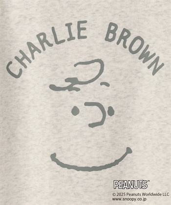 Life Style by cross marche 【PEANUTS/ピーナッツ】チャーリーブラウンフロントプリント裏起毛スウェットトレーナー_subthumb_24
