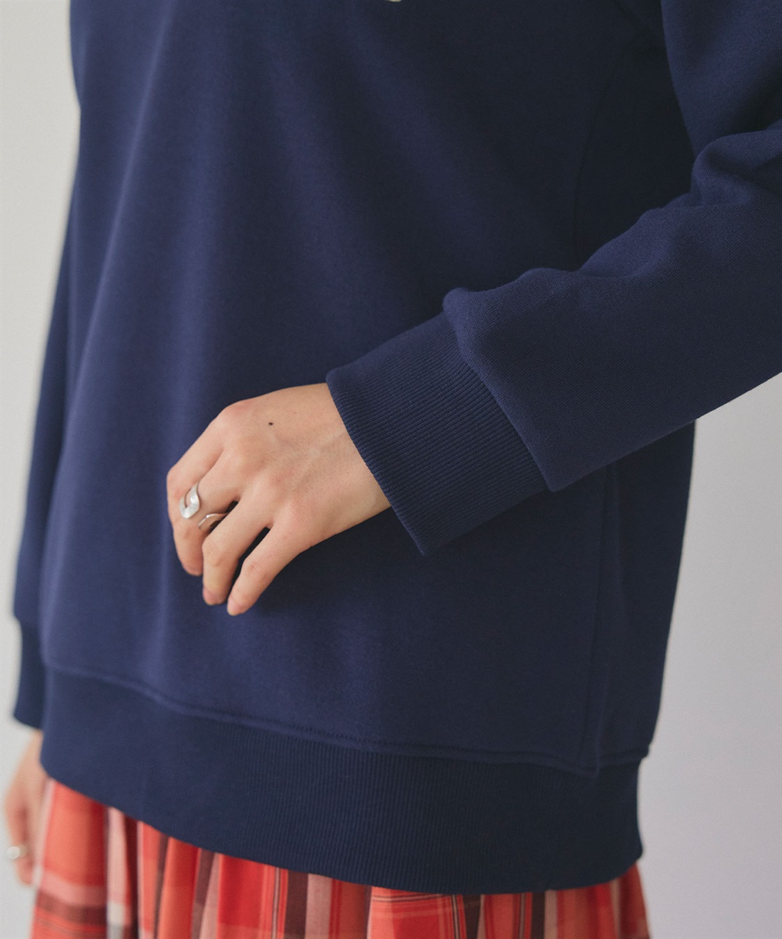 Life Style by cross marche 【PEANUTS/ピーナッツ】SNOOPY and Teddy Bear刺繍デザイン裏起毛スウェットトレーナー_sub_26