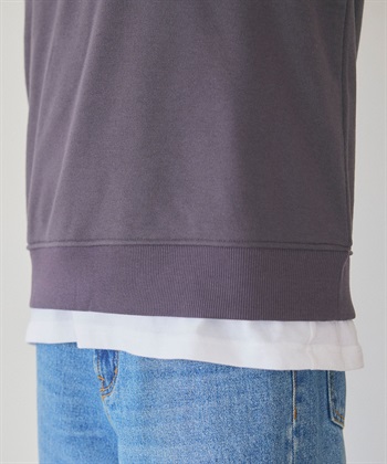 Life Style by cross marche 【PEANUTS/ピーナッツ】SNOOPY/スヌーピーフロントプリント裏起毛スウェットトレーナー（2025AW）_subthumb_26