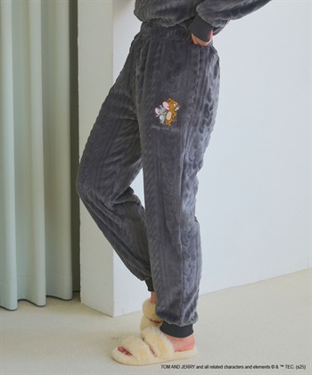 Life Style by cross marche 【TOM and JERRY/トムとジェリー】トムジェリ刺繍ケーブルフリースロングパンツ/ルームウェア（上下別売り）_subthumb_18